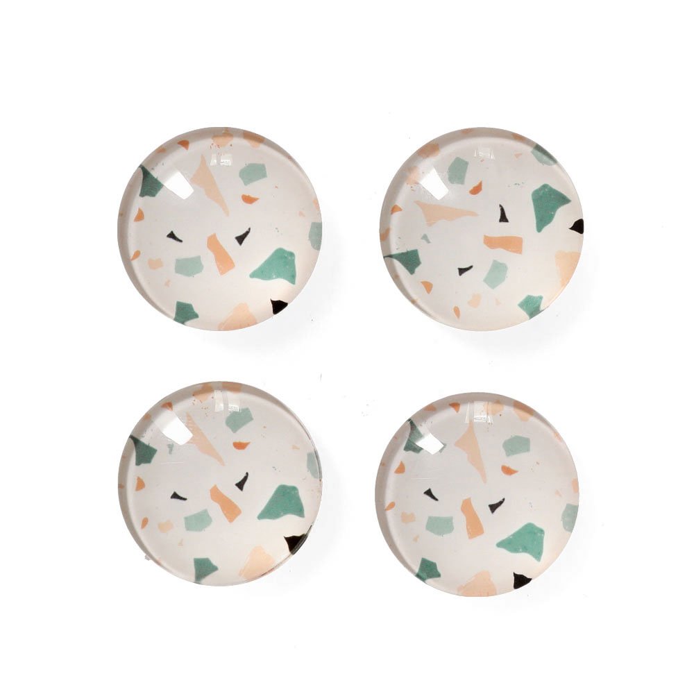 zeller-present-office-magnet-set-terrazzo-4-tlg-k-hlschrankmagnete image 1