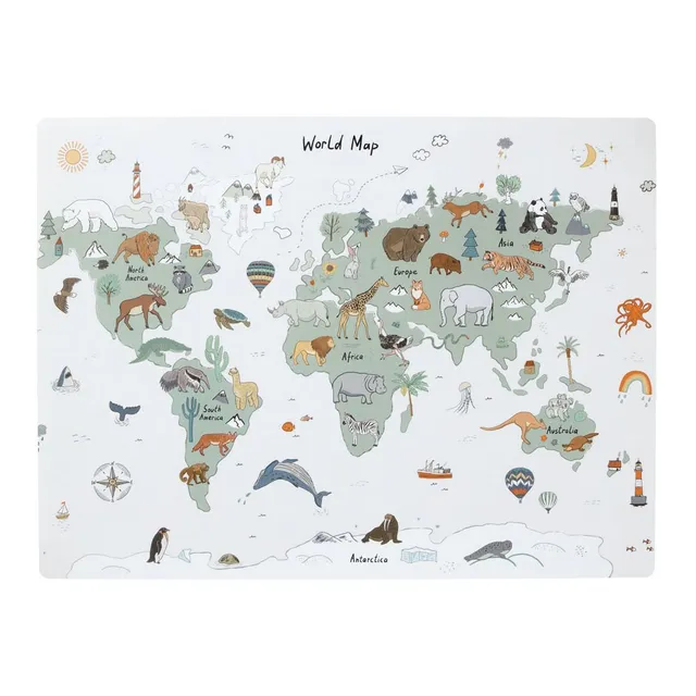 zeller-present-office-world-schreibtischunterlage-kunststoff-abwischbar image 1
