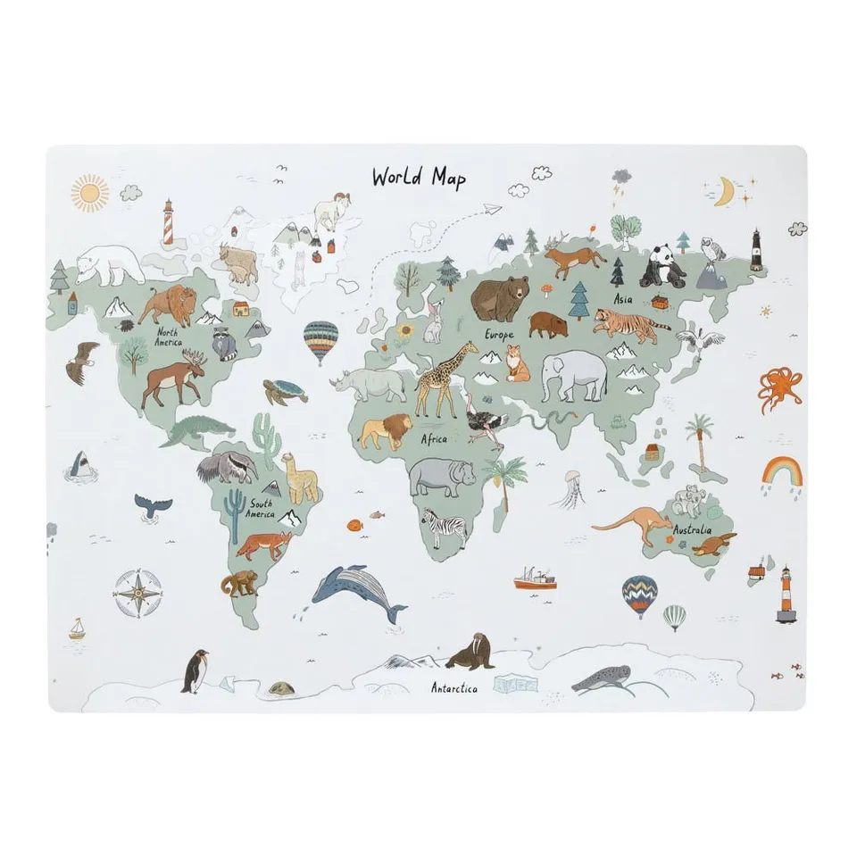 zeller-present-office-world-schreibtischunterlage-kunststoff-abwischbar image 1