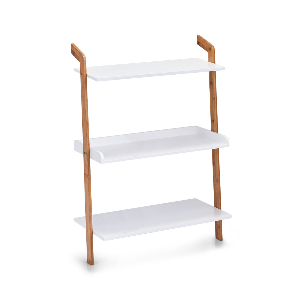zeller-present-home-living-leiterregal-3-b-den-bambus-wei image 1