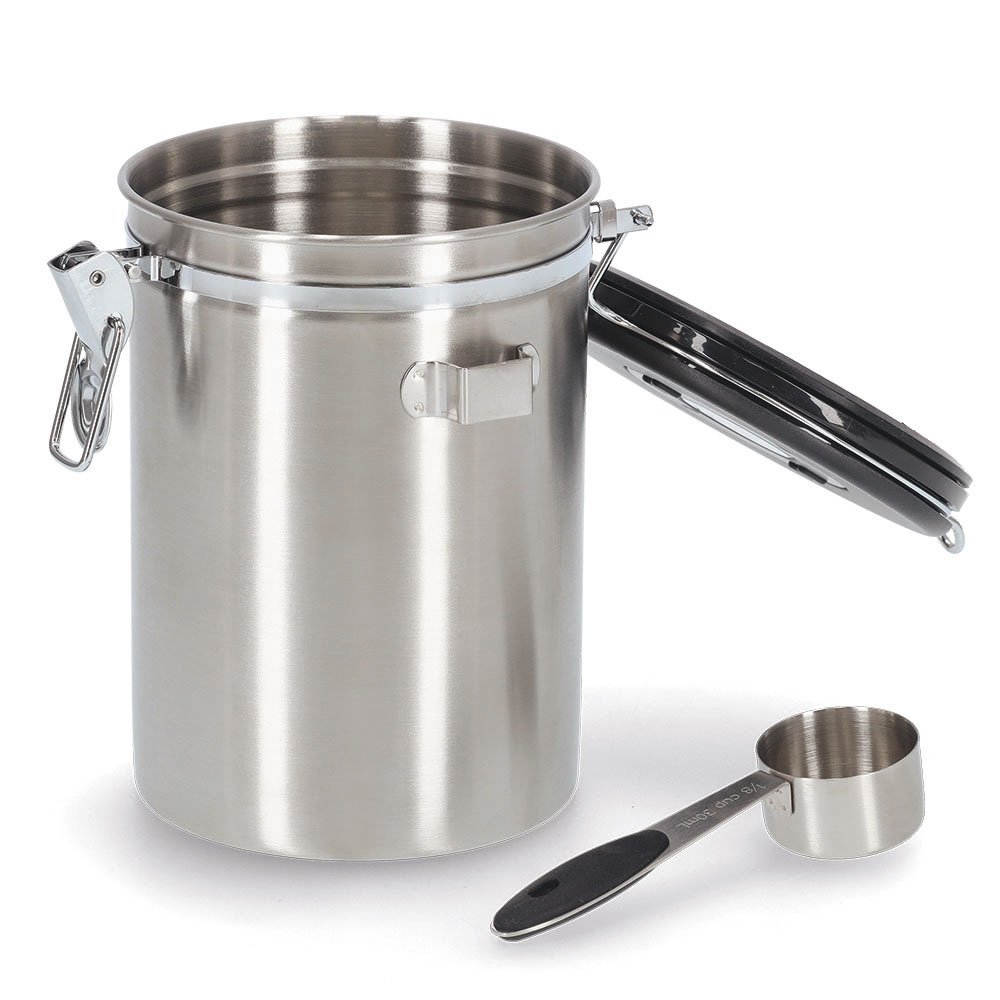 zeller-present-kaffeedose-1700-ml-edelstahl-mit-l-ffel image 7