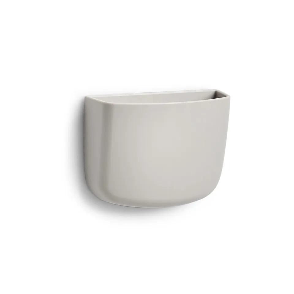 zeller-present-home-living-utensilienhalter-kunststoff-grau image 1