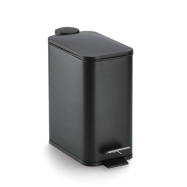 zeller-present-bad-treteimer-soft-close-5-liter-schwarz image 1