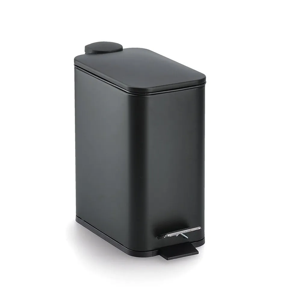zeller-present-bad-treteimer-soft-close-5-liter-schwarz image 1