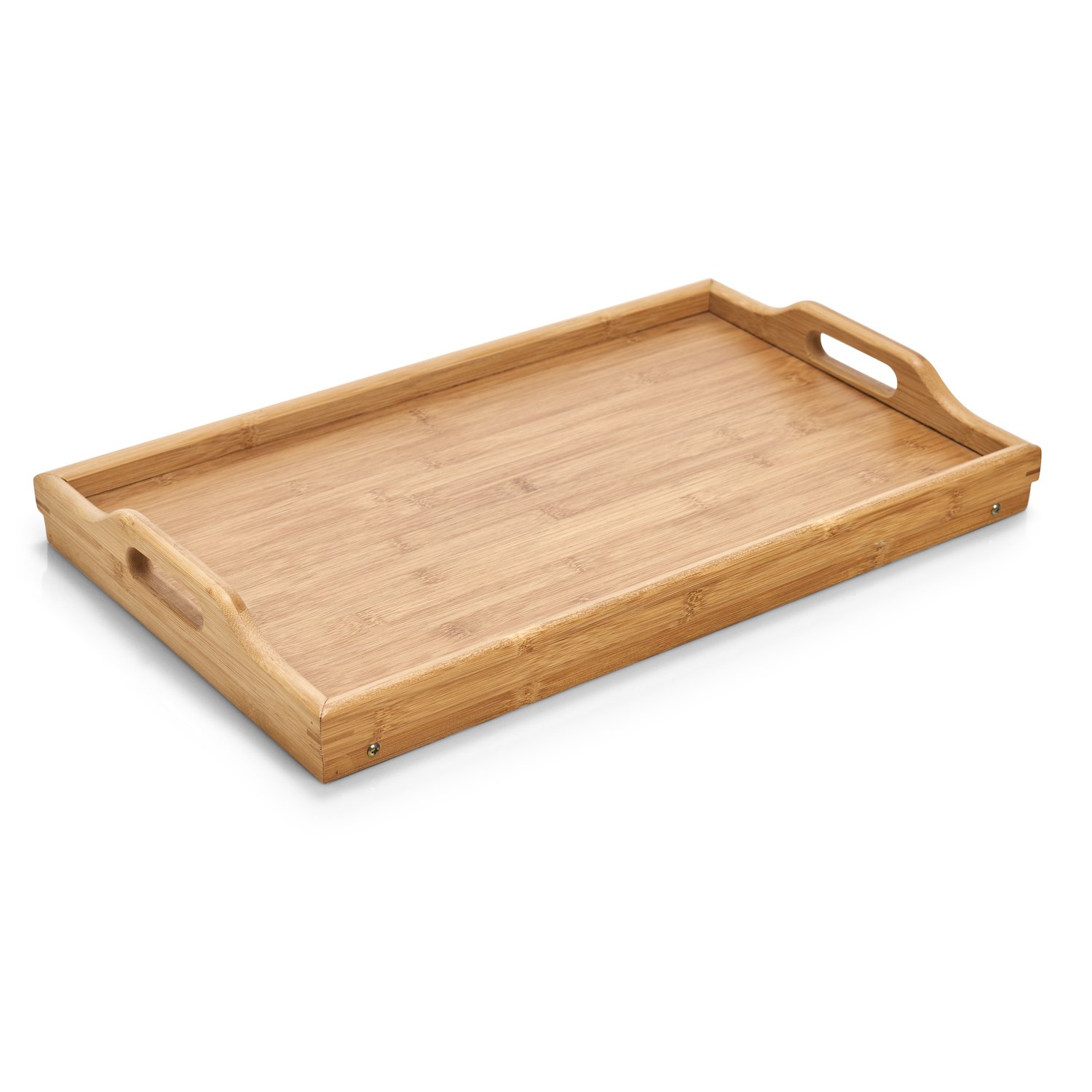 zeller-present-table-betttablett-bambus-klappbar-mit-griffen image 2