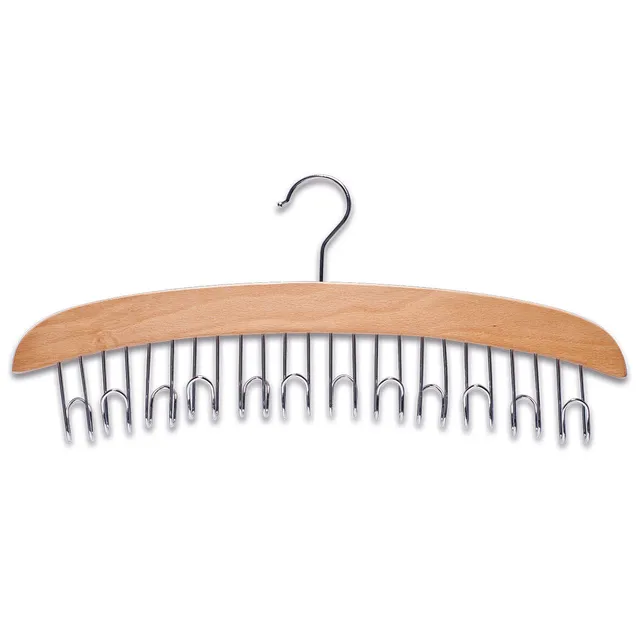 zeller-present-home-g-rtelhalter-buche-metall-12-haken image 1