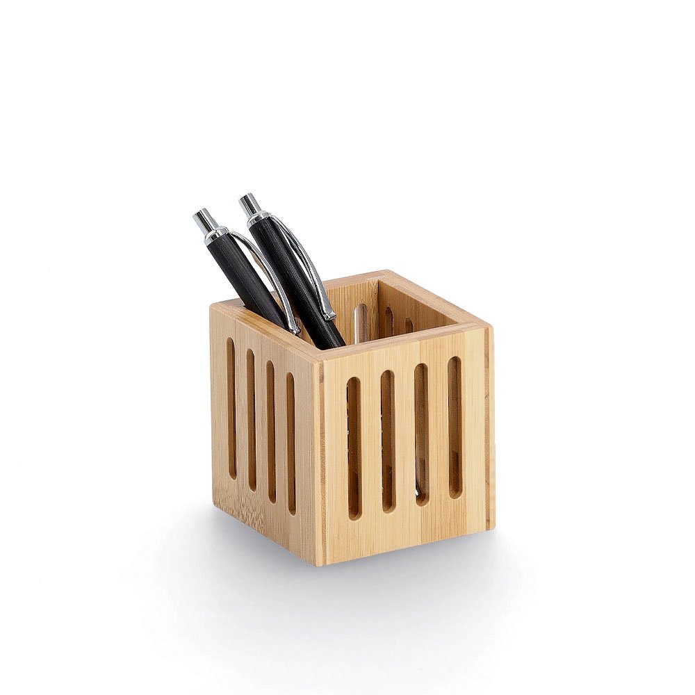 zeller-present-office-stiftehalter-bambus-fsc-stiftebecher image 2