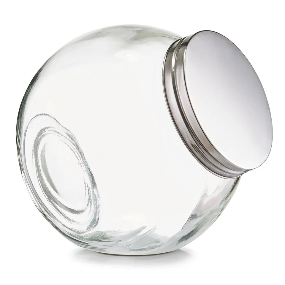 zeller-present-k-che-vorratsglas-candy-1200-ml-edelstahldeckel image 1