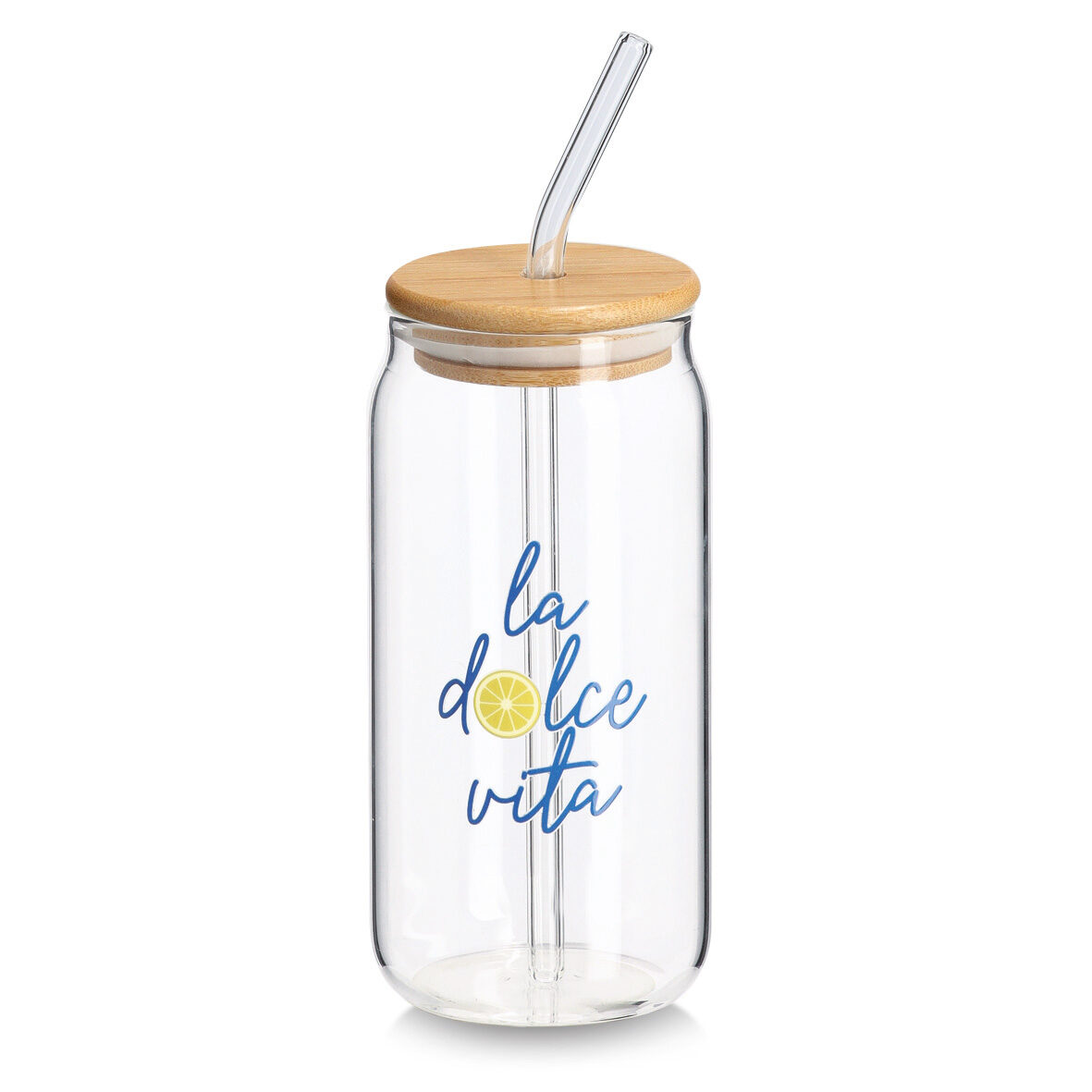 zeller-present-k-che-trinkglas-la-dolce-vita-500-ml-bambus image 1