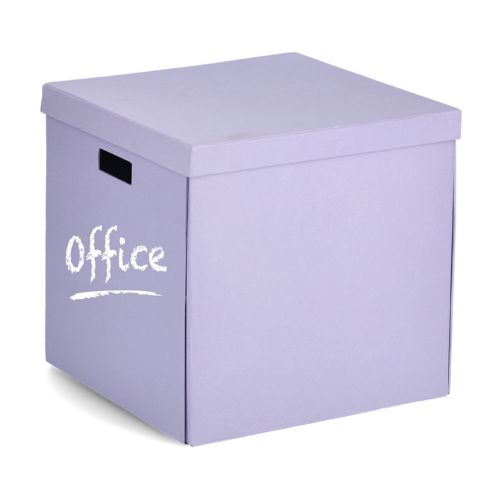 zeller-present-home-living-aufbewahrungsbox-karton-flieder image 4
