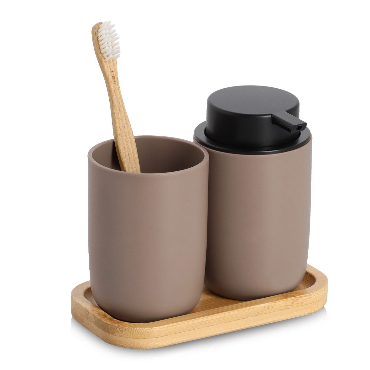 zeller-present-home-living-bad-accessoires-set-3-tlg-schwarz image 3