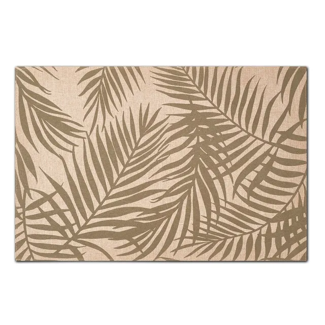 zeller-present-table-platzset-palme-gr-n-polyleinen image 1