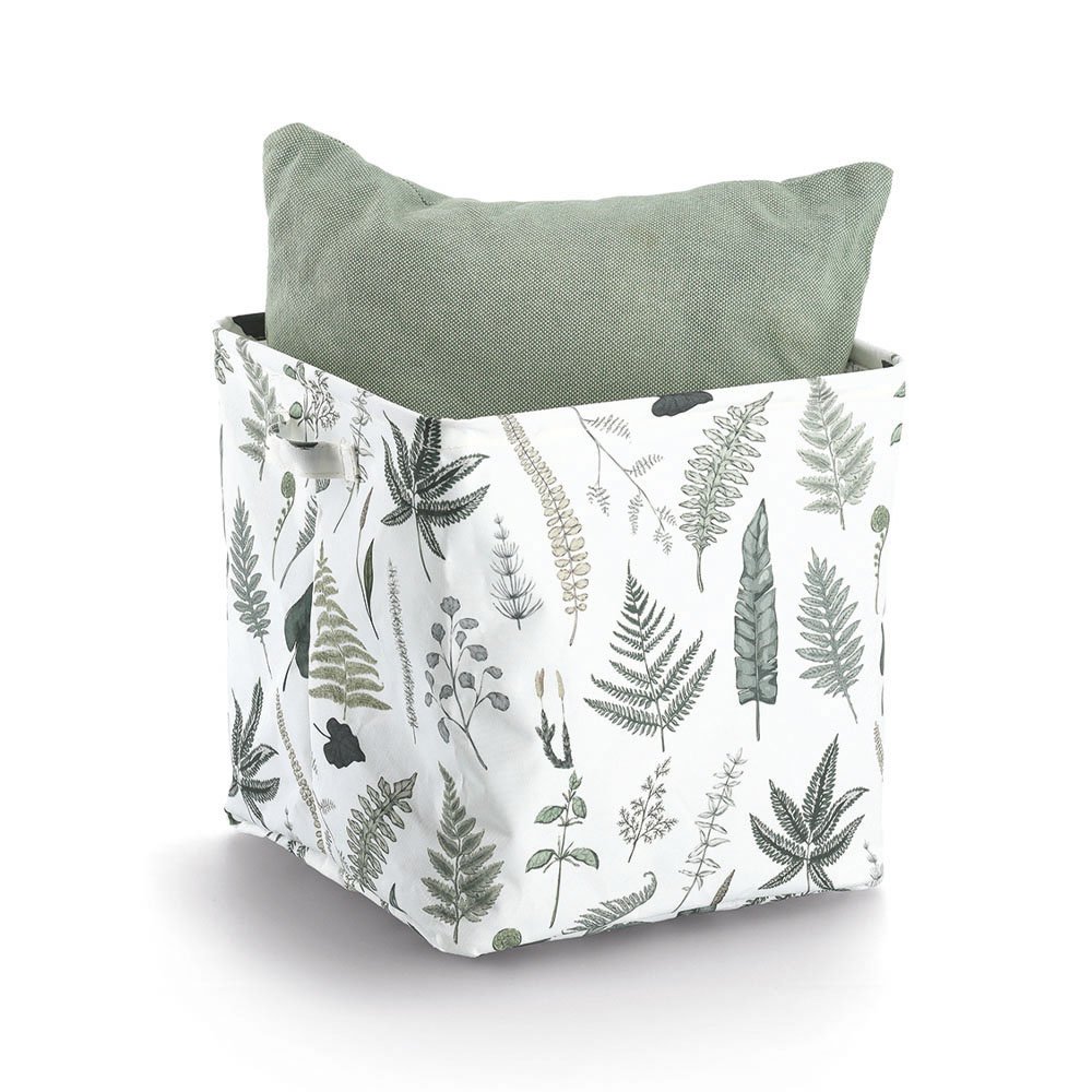 zeller-present-home-aufbewahrungskorb-polyester-baumwolle-mit-griffen image 2