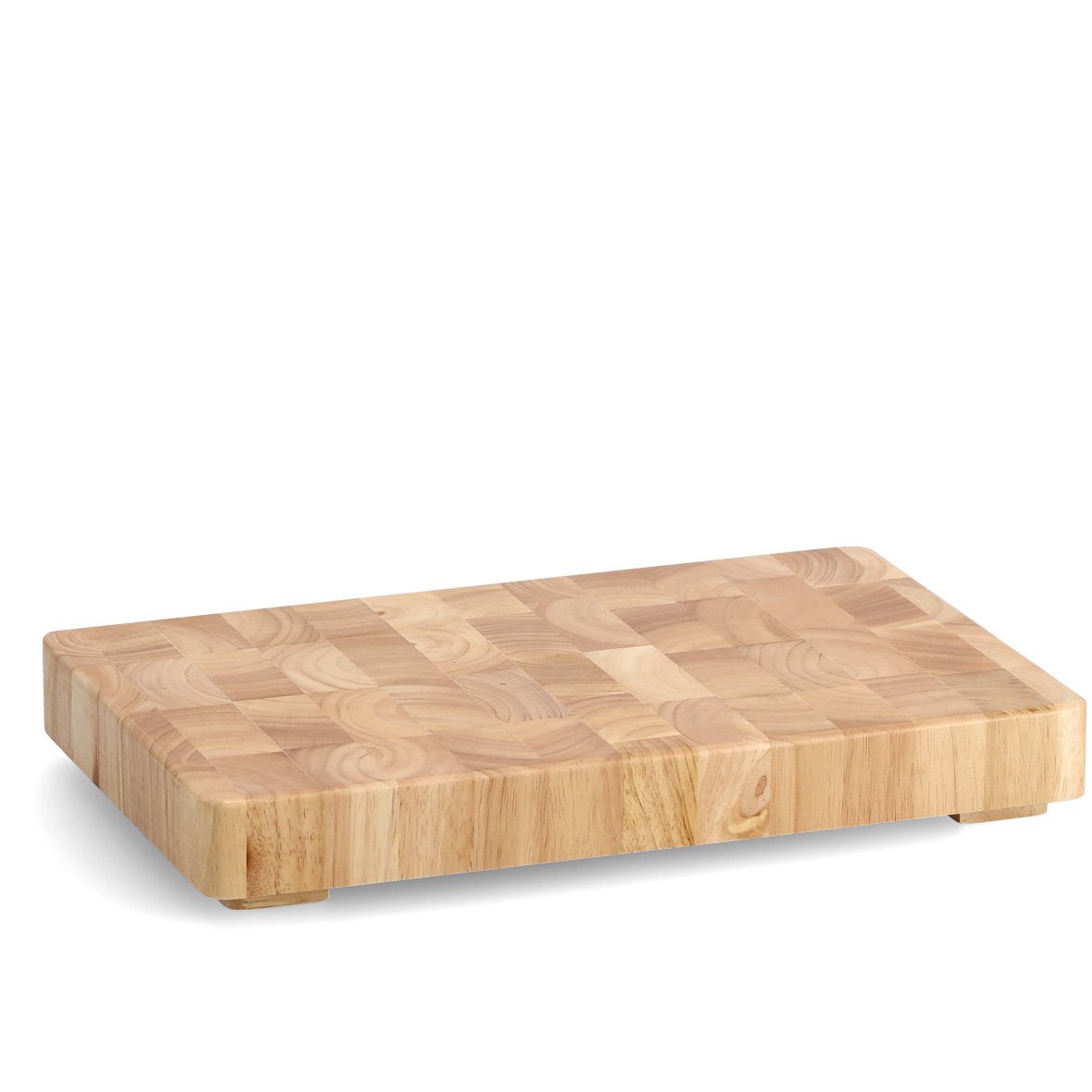 zeller-present-home-hackblock-gummibaum-holz image 1