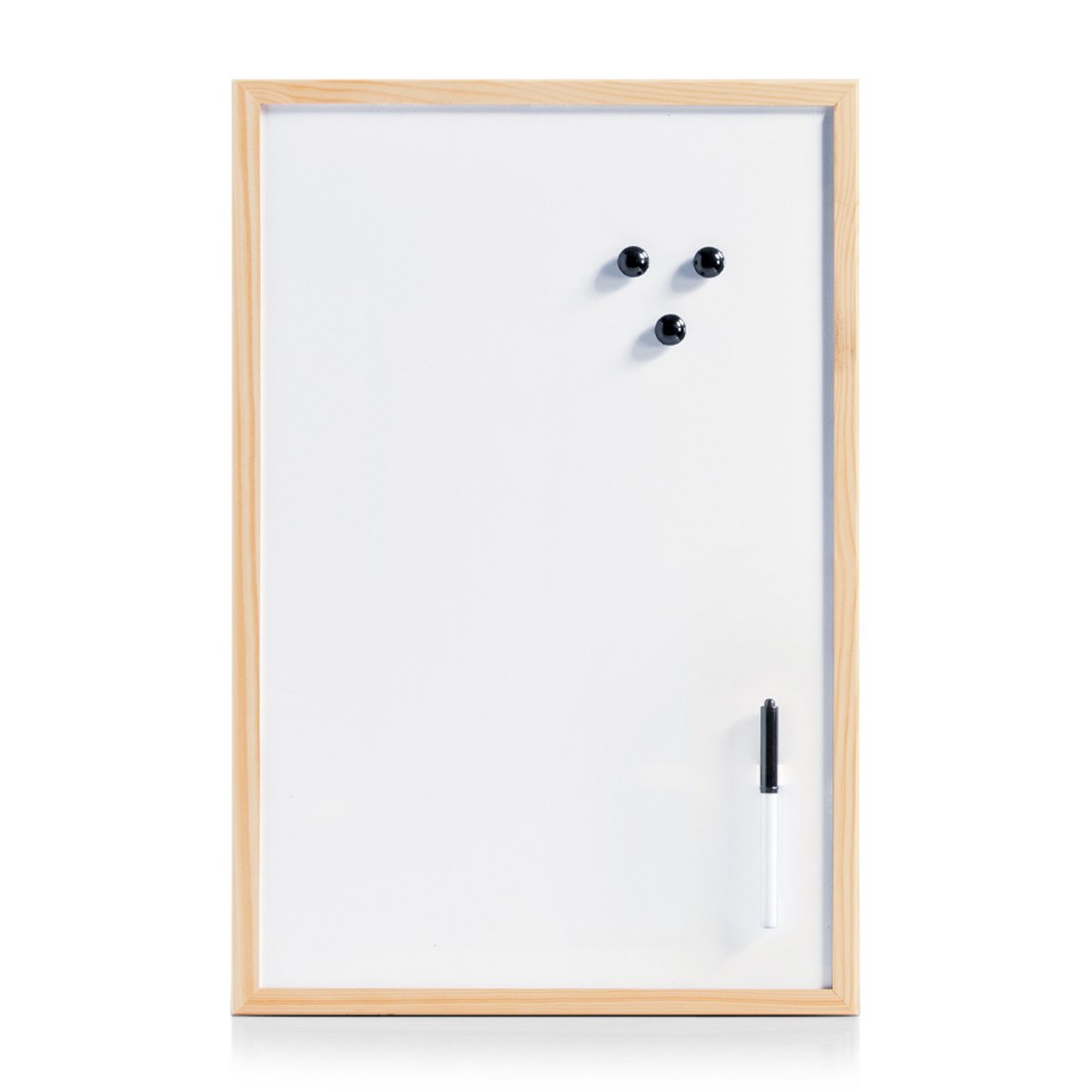 zeller-present-office-magnet-schreibtafel-metall-kiefer-memo image 1