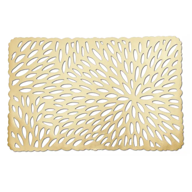 zeller-present-table-platzset-gold-kunststoff-tischset image 1