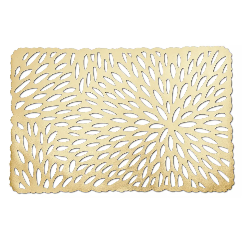 zeller-present-table-platzset-gold-kunststoff-tischset image 1