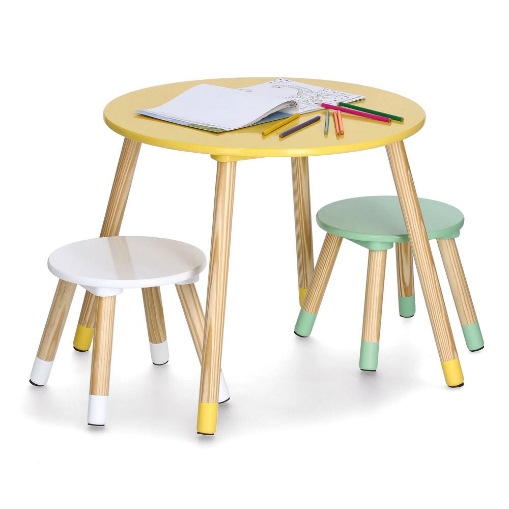 zeller-present-kids-kinder-sitzgarnitur-3-tlg-mdf-kiefer image 2