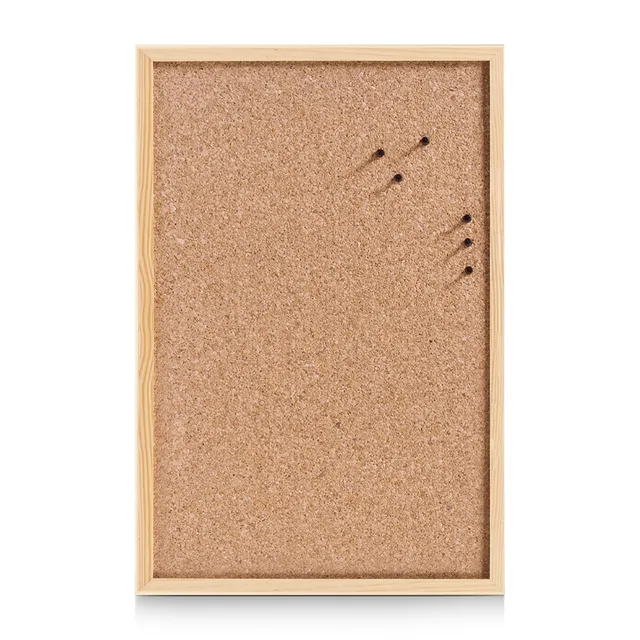 zeller-present-pinboard-kork-kiefer-holzrahmen-pinnwand image 1