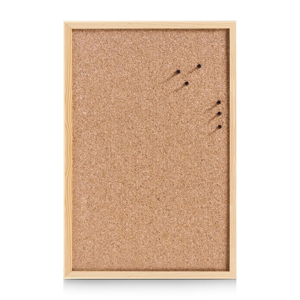 zeller-present-pinboard-kork-kiefer-holzrahmen-pinnwand image 1