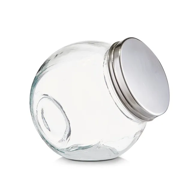 zeller-present-k-che-vorratsglas-candy-630-ml-edelstahldeckel image 1