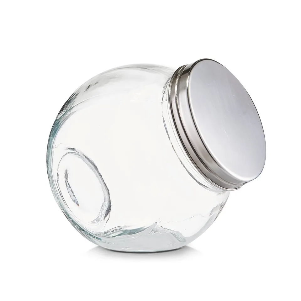 zeller-present-k-che-vorratsglas-candy-630-ml-edelstahldeckel image 1