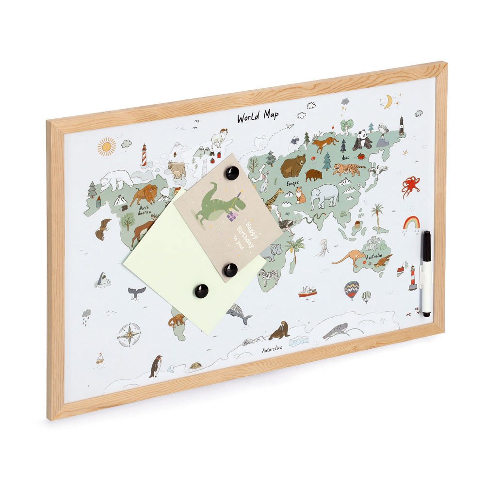zeller-present-office-magnettafel-weltkarte-metall image 2