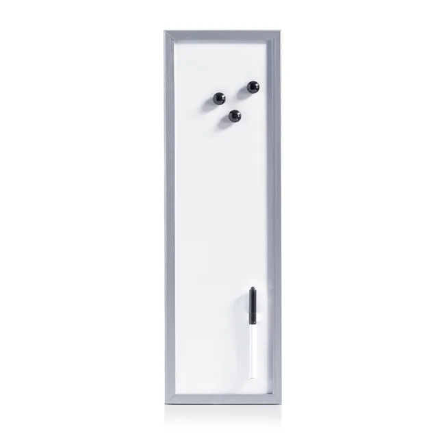 zeller-present-office-magnet-schreibtafel-metall-alugrau image 1