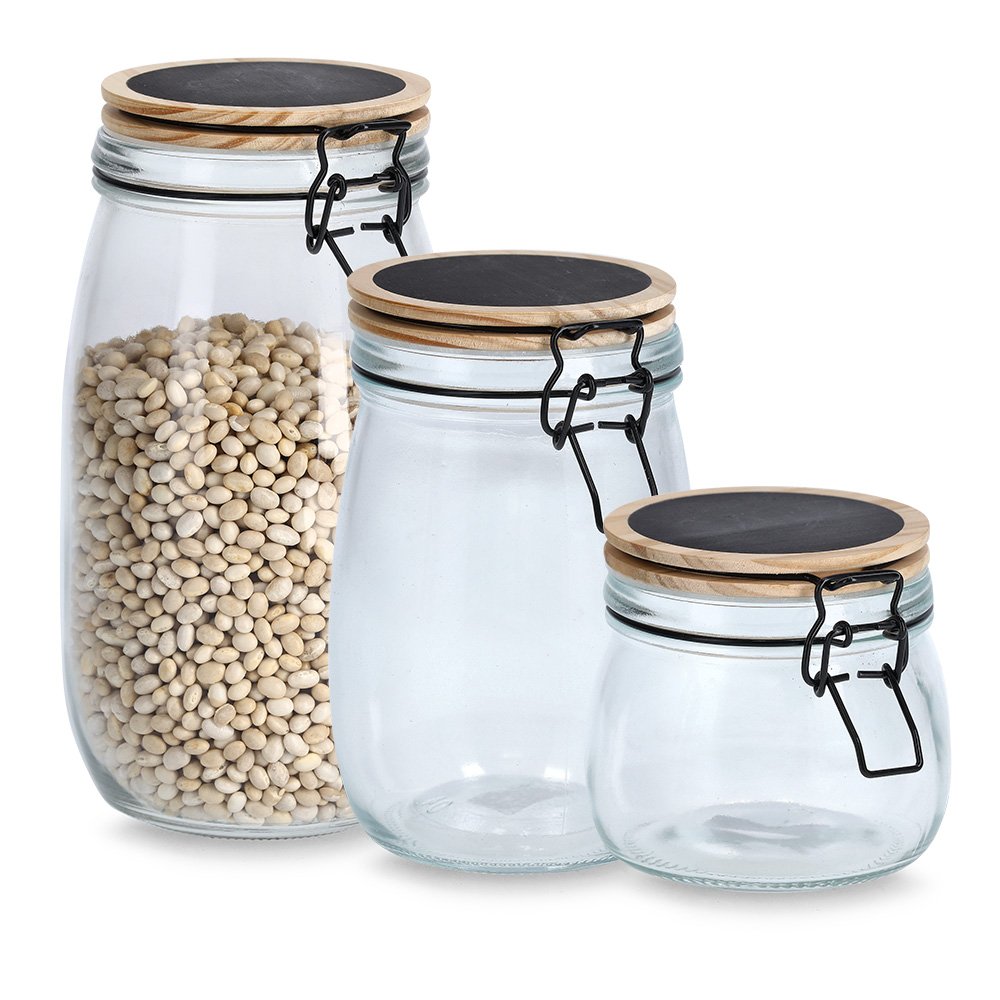 zeller-present-k-che-vorratsglas-1500-ml-b-gelverschluss-kiefer image 5