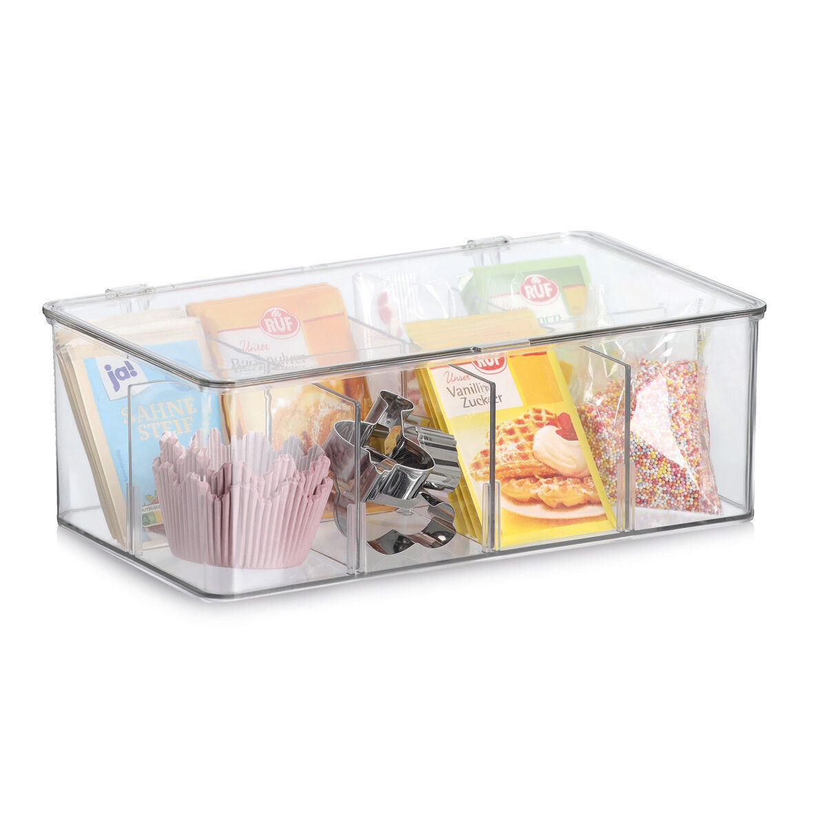 zeller-present-home-living-organizer-8-f-cher-transparent image 3
