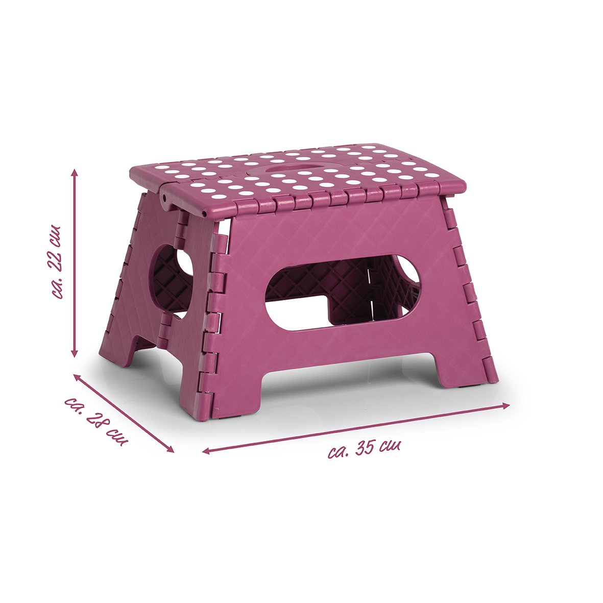 zeller-home-klapphocker-kunststoff-beere-150-kg image 6