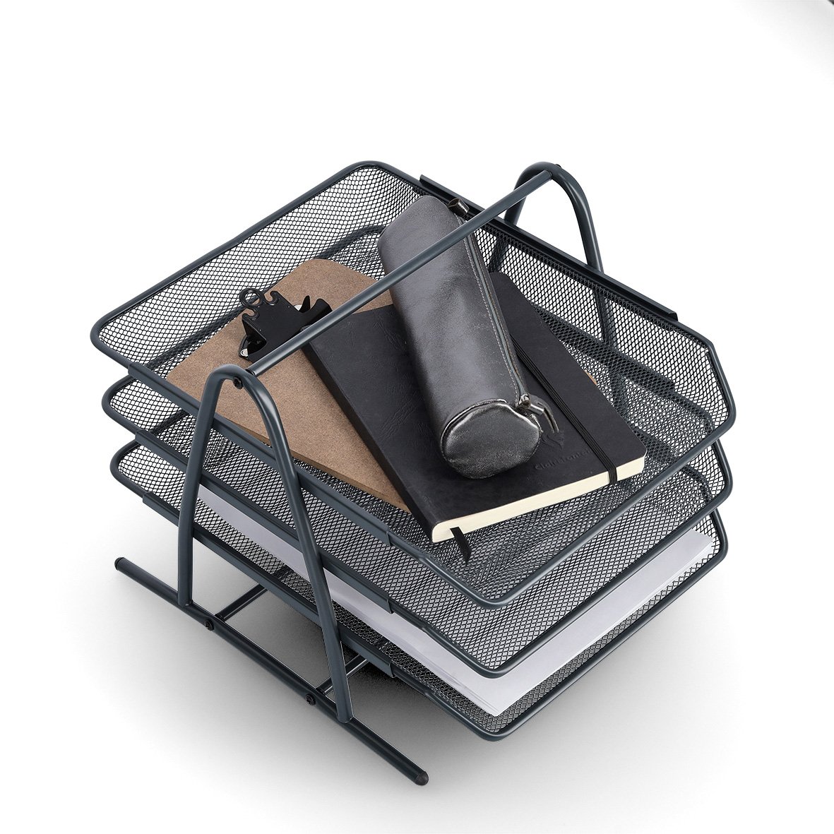 zeller-present-office-dokumentenablage-mesh-anthrazit image 2