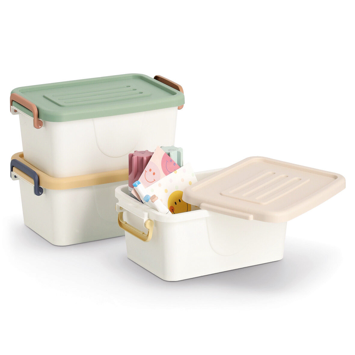 zeller-present-home-living-aufbewahrungsboxen-set-3-tlg-wei image 5