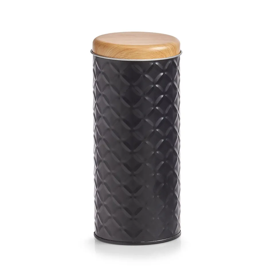 zeller-present-k-che-scandi-vorratsdose-680-ml-schwarz image 1
