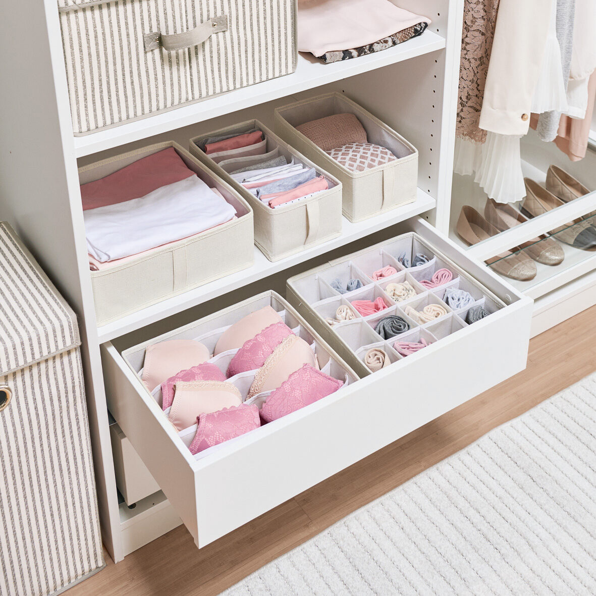 zeller-present-home-living-aufbewahrungsbox-6-f-cher-vlies-schrank image 5