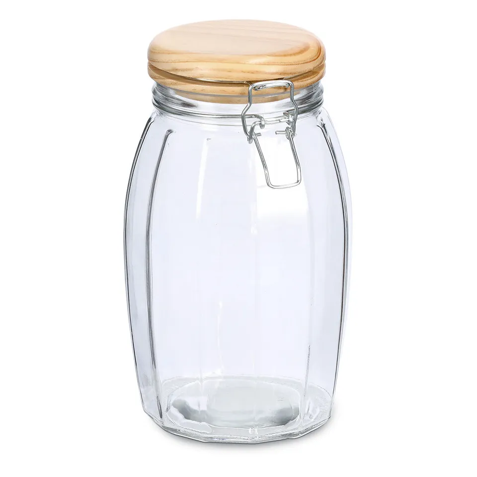 zeller-present-k-che-vorratsglas-b-gelverschluss-1850-ml-kiefer image 1