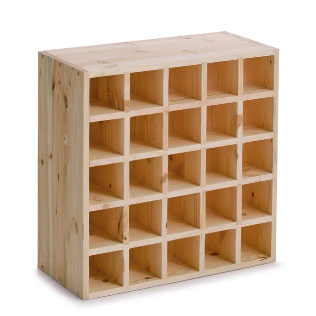 zeller-present-home-living-weinregal-nadelholz-stapelbar image 1