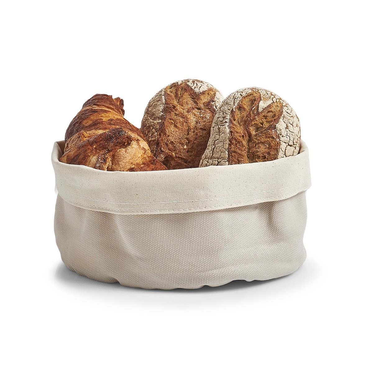 zeller-present-k-che-brotbeutel-baumwolle-creme-waschbar-2 image 2
